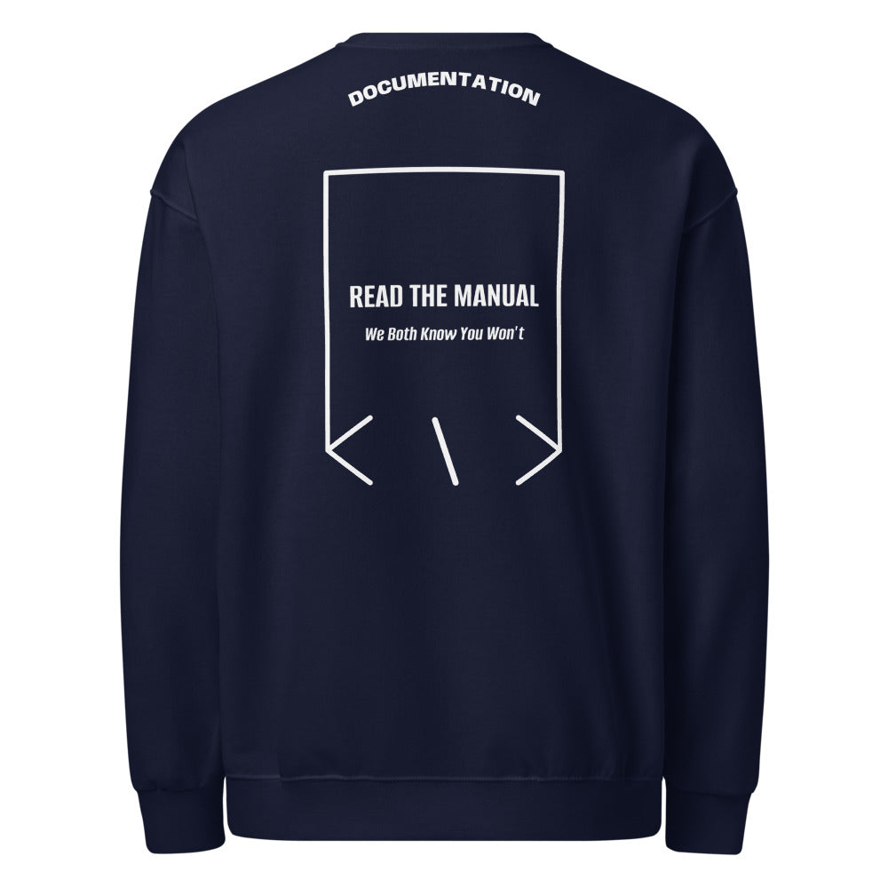 Read The Manual — secondary back mockup
