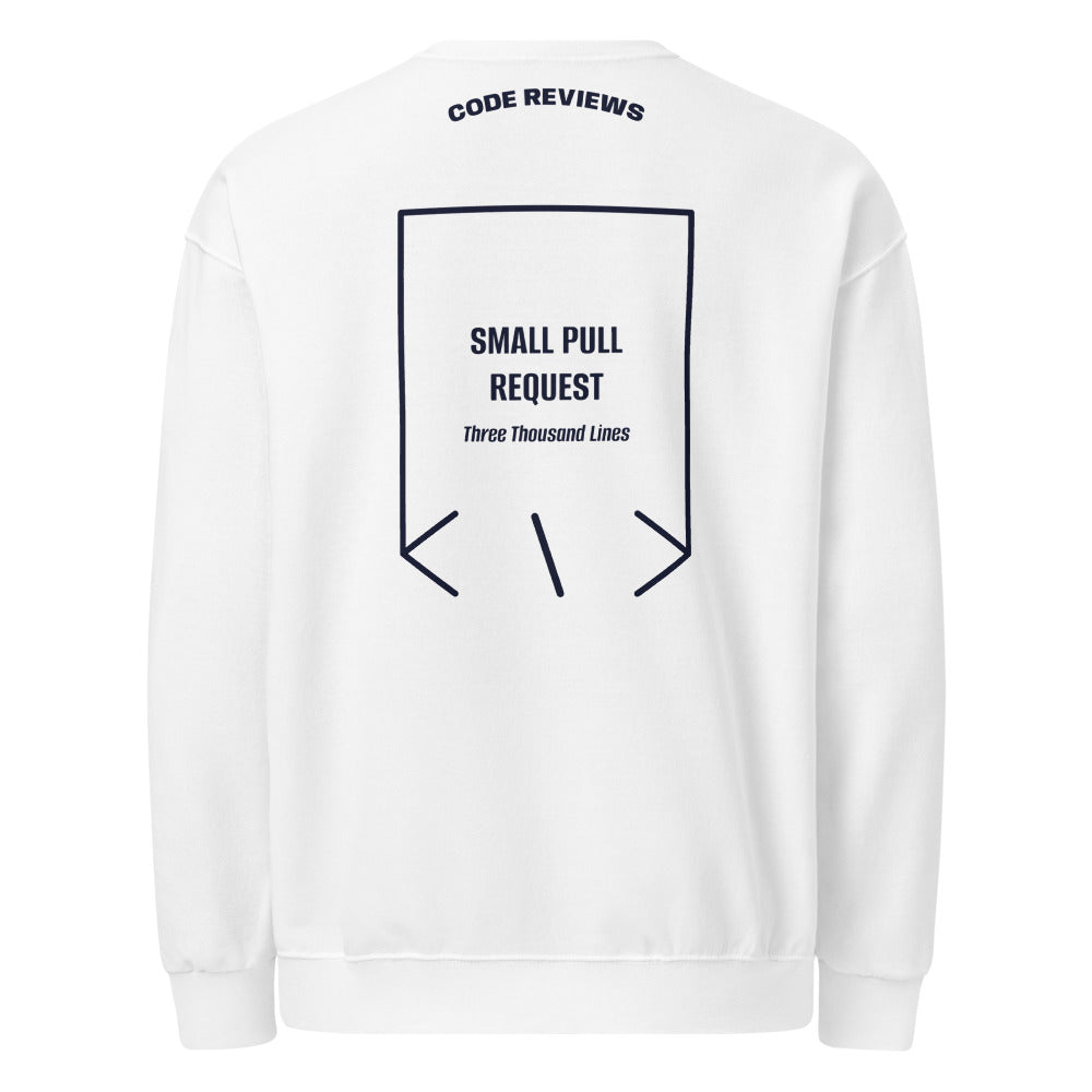 Small Pull Request — White J. Navy back mockup