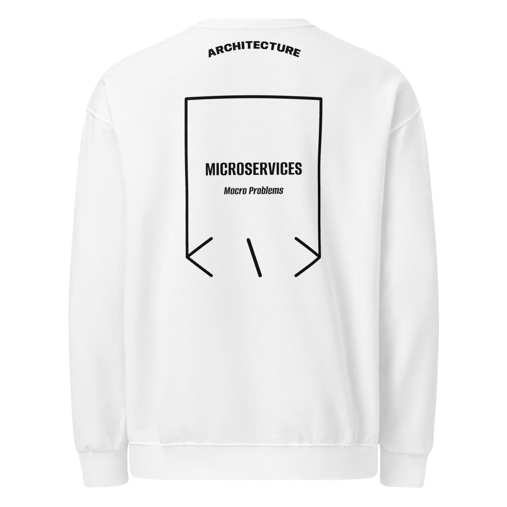 Microservices — White Black back mockup