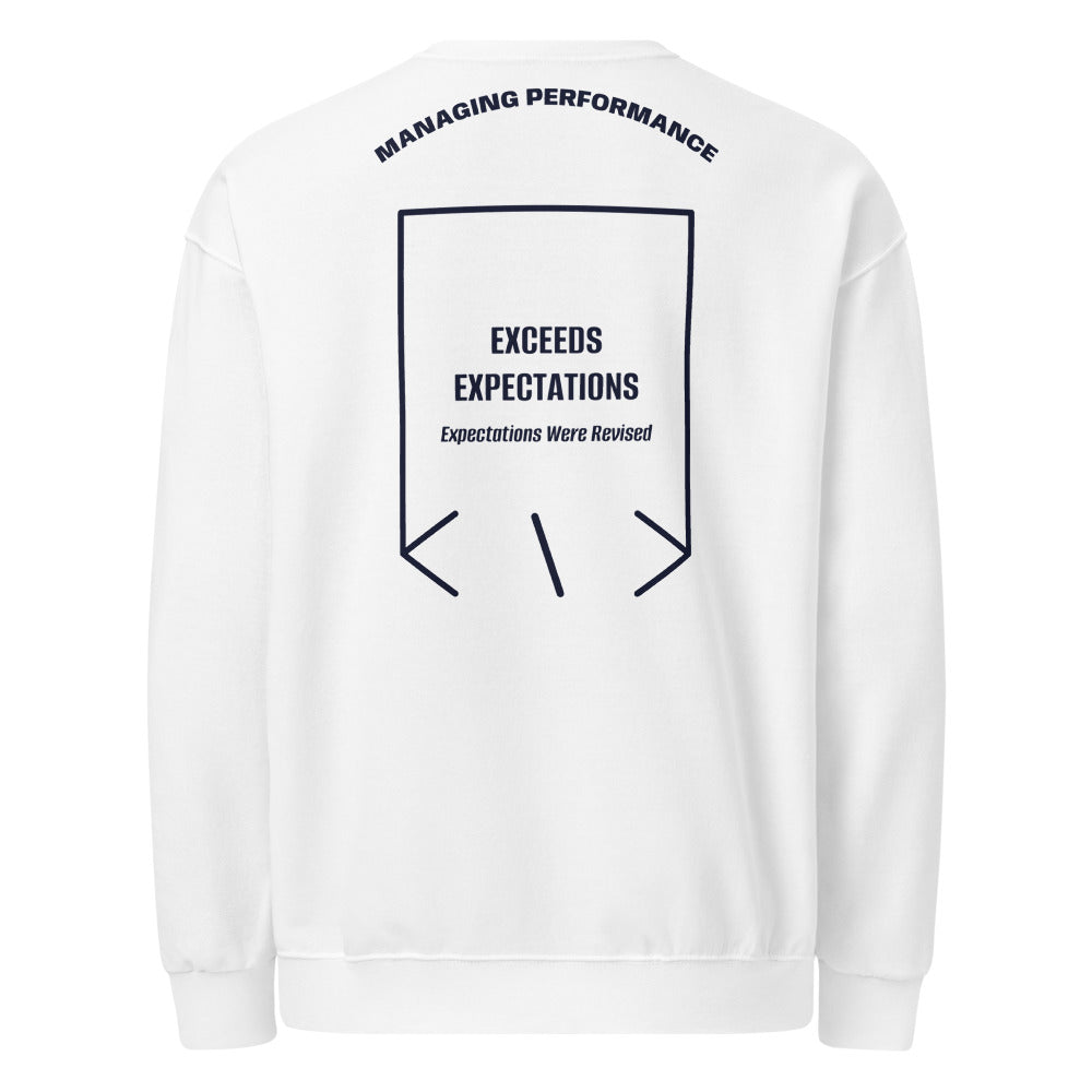 Exceeds Expectations — secondary back mockup