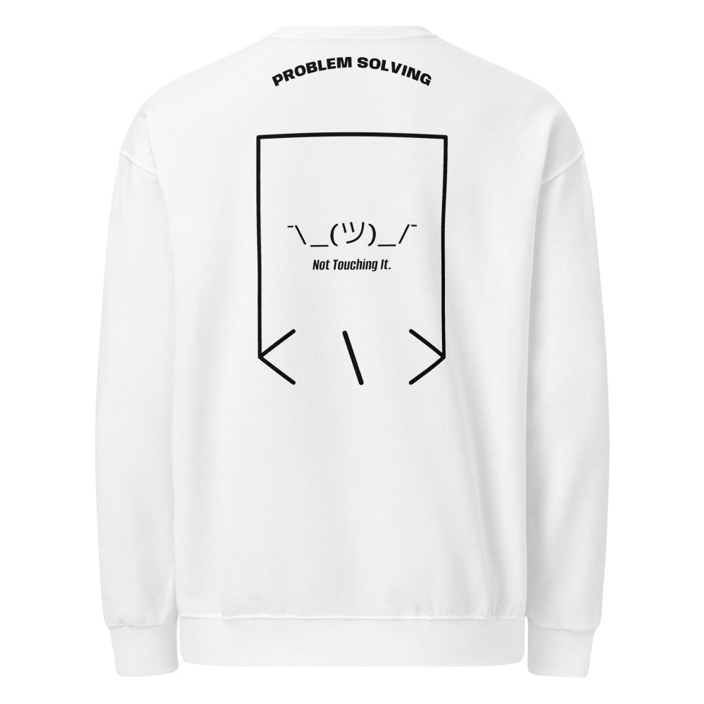 ¯\_(ツ)_/¯ — White Black back mockup