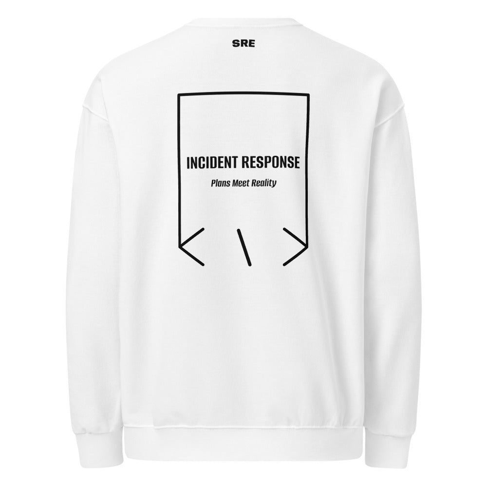 Incident Response — White Black back mockup