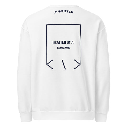 Drafted By AI — secondary back mockup