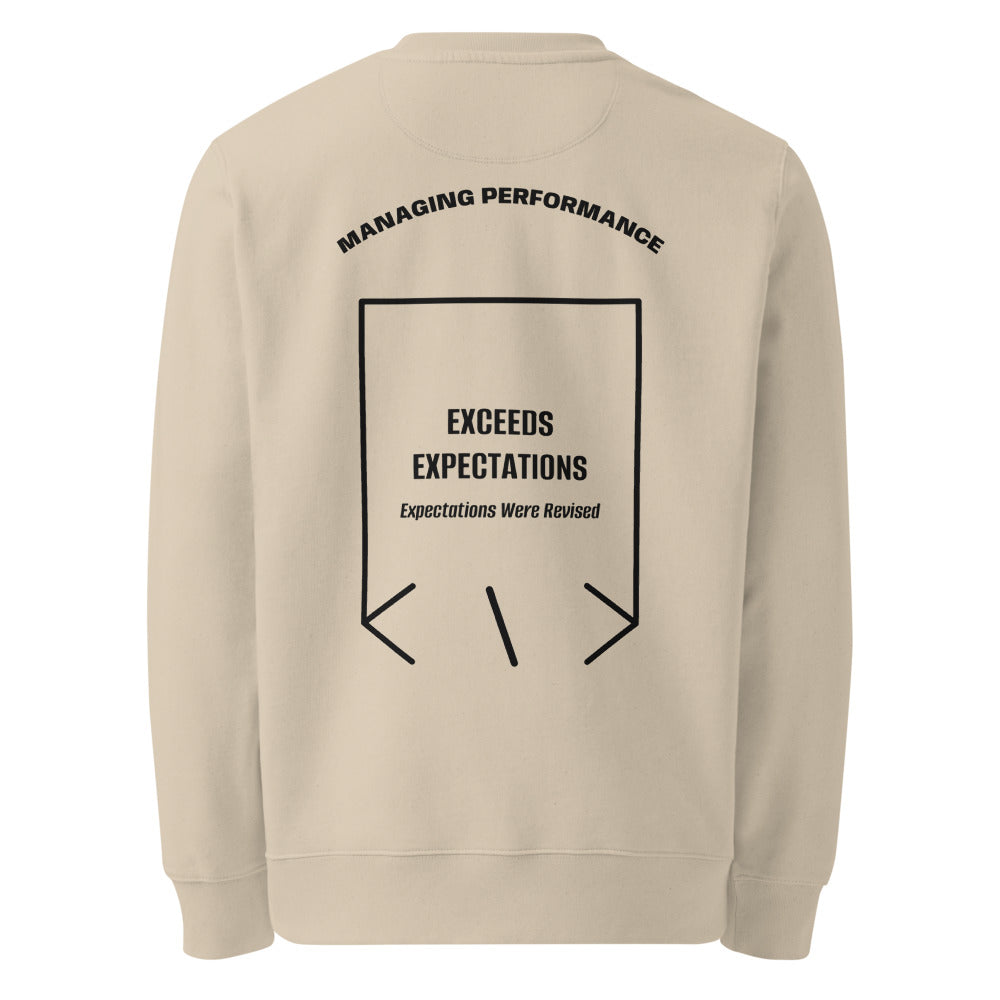 Exceeds Expectations — Desert Dust Black back mockup