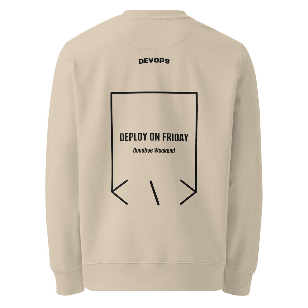 Deploy On Friday — secondary back mockup