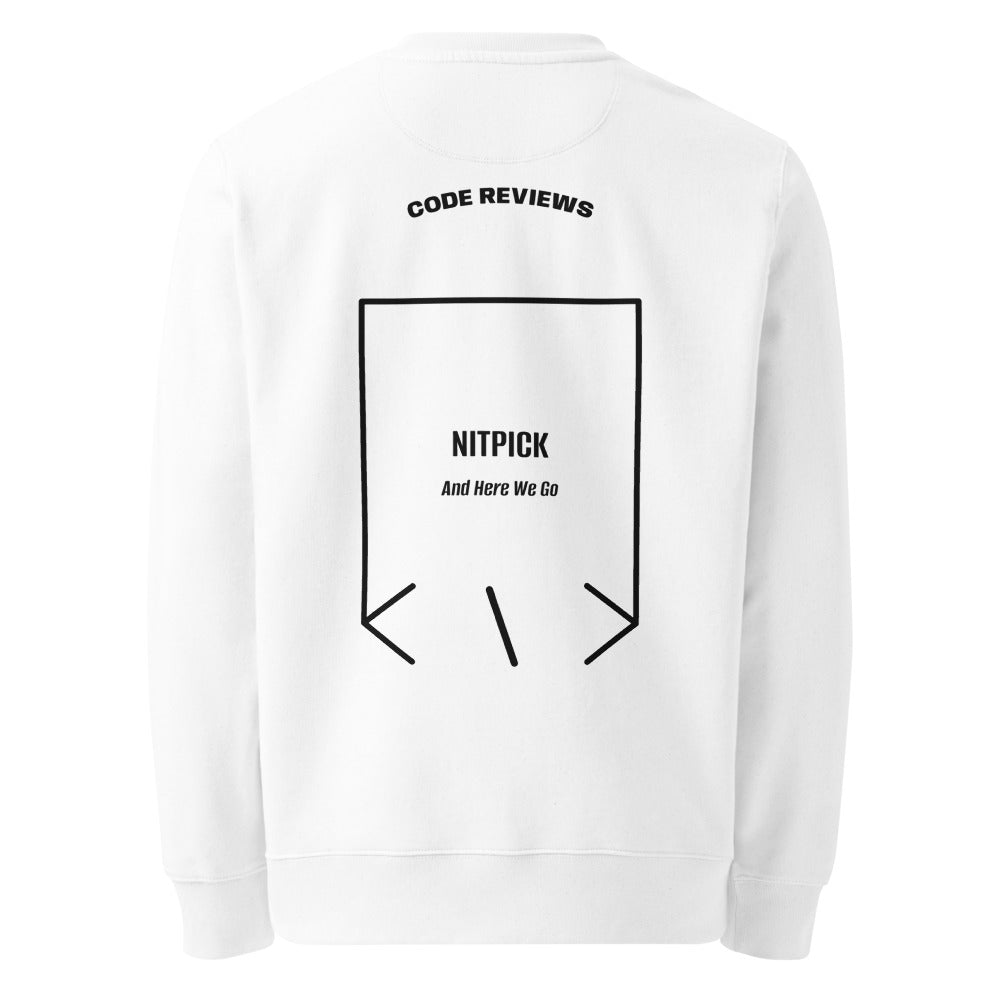 Nitpick — White Black back mockup