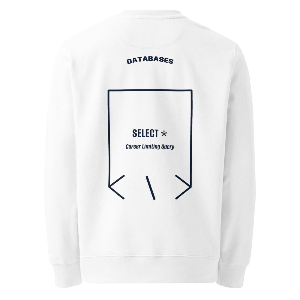 SELECT * — secondary back mockup