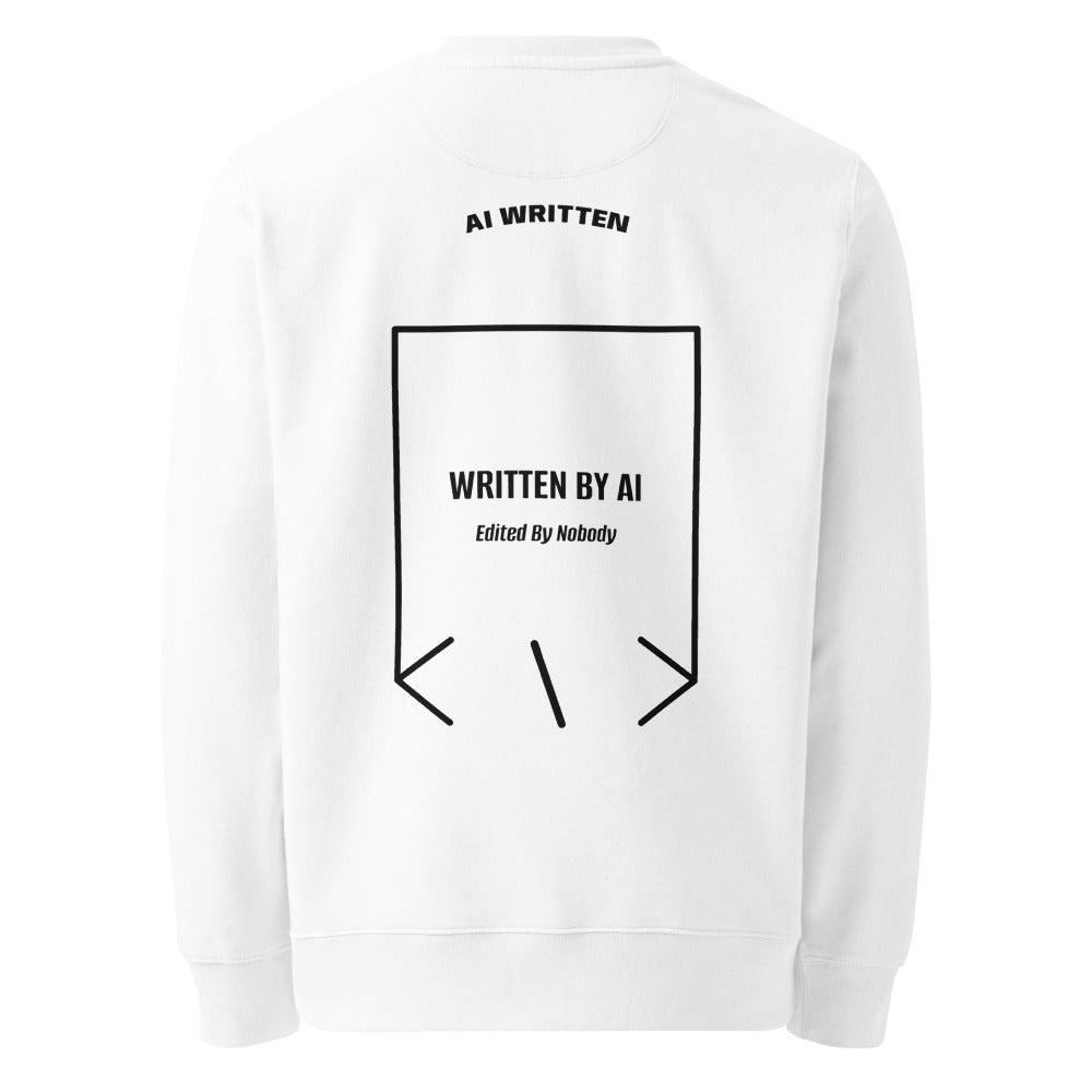 Written By AI — secondary back mockup