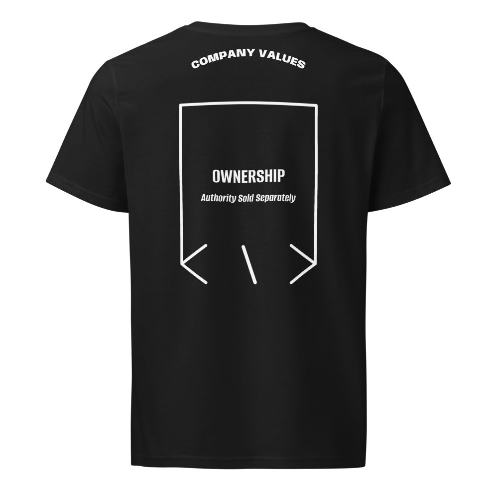 Ownership — Black White back mockup