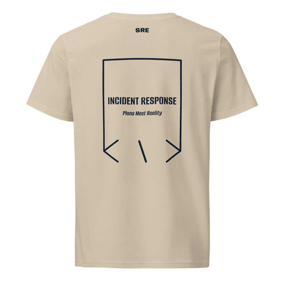 Incident Response — Desert Dust French Navy back mockup