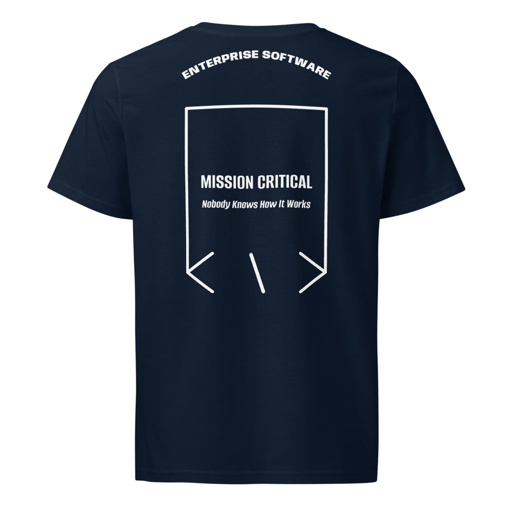 Mission Critical — French Navy White back mockup