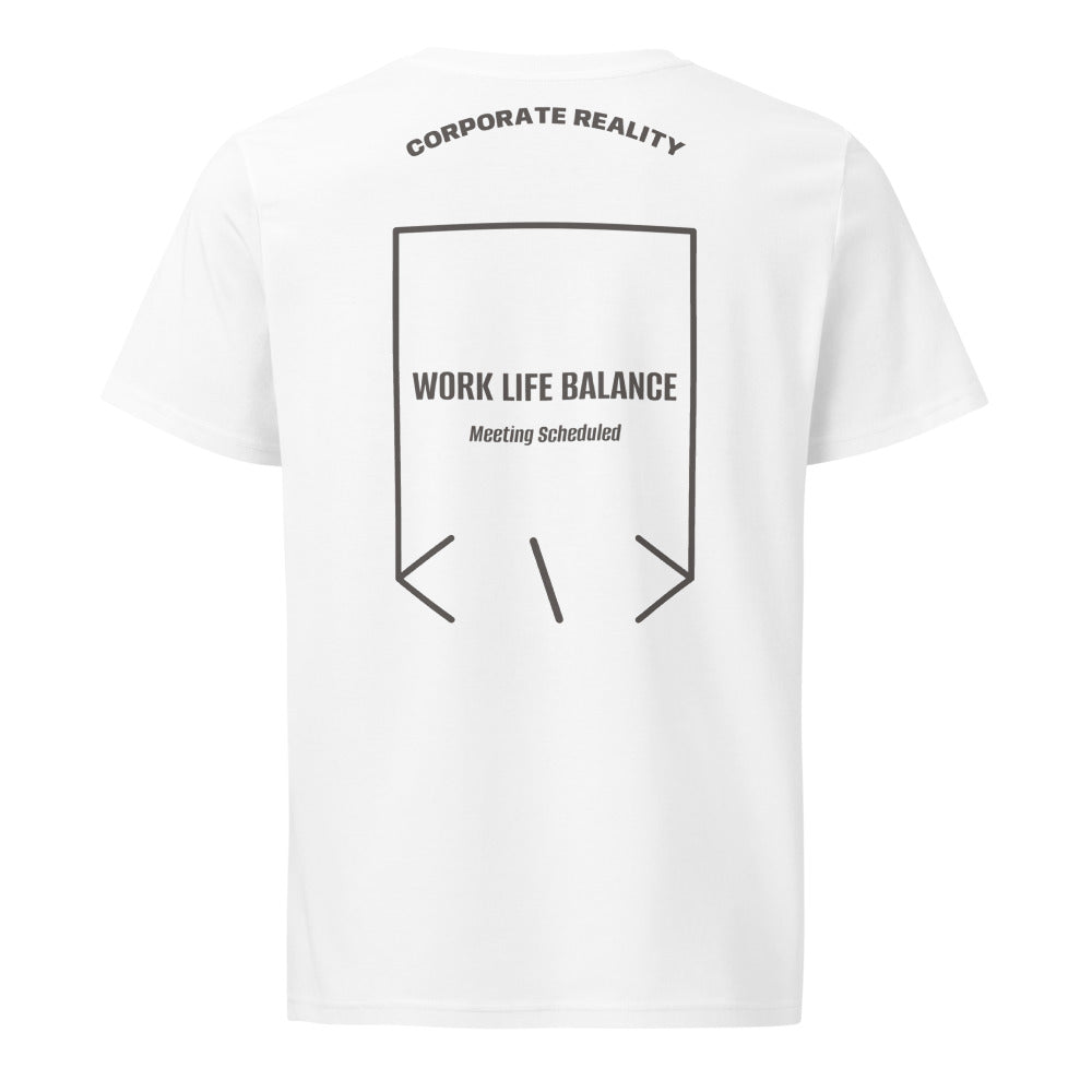 Work Life Balance — White Anthracite back mockup