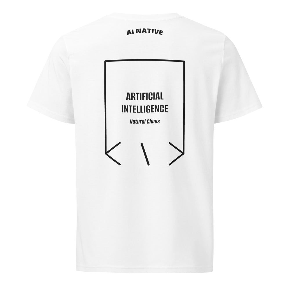 Artificial Intelligence — White Black back mockup