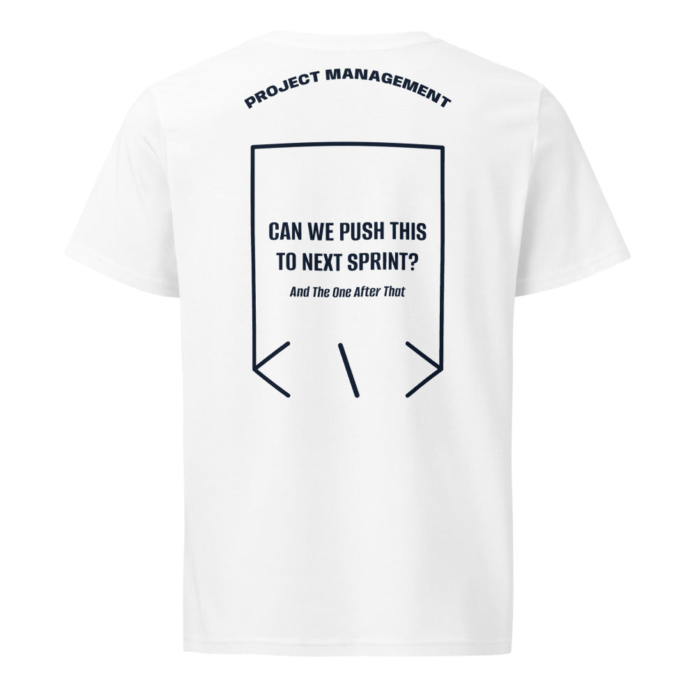 Can We Push This To Next Sprint? — White French Navy back mockup