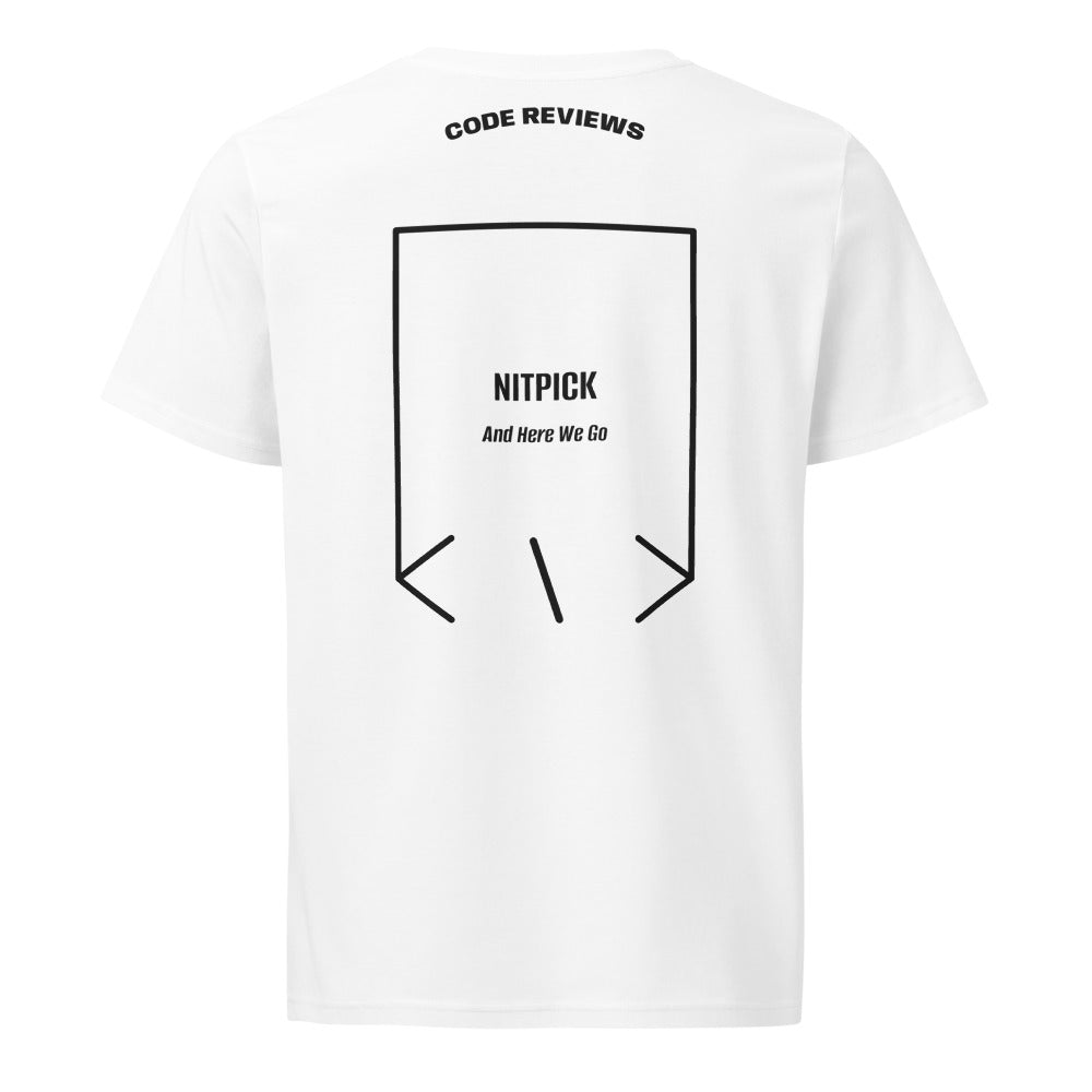 Nitpick — White Black back mockup