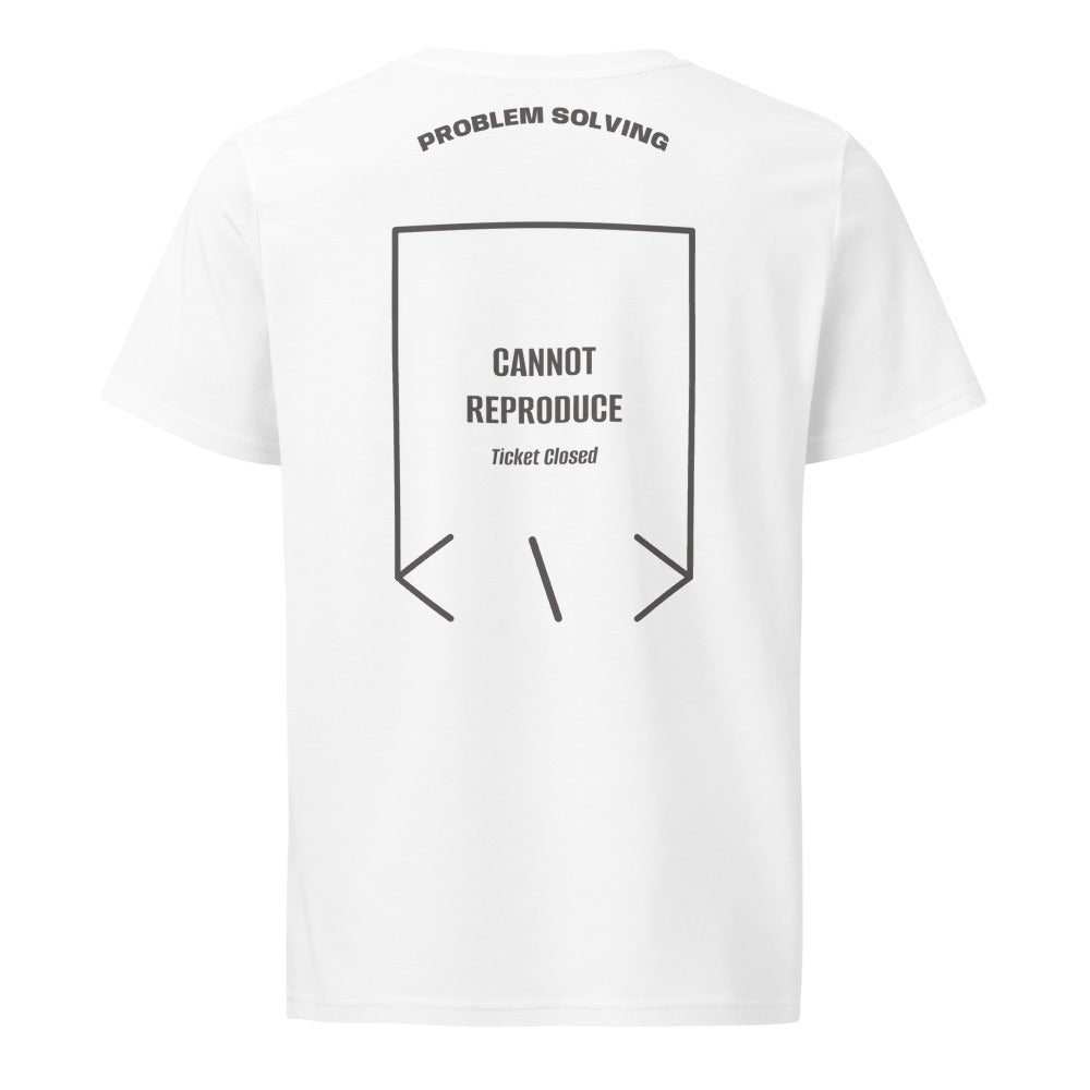 Cannot Reproduce — White Anthracite back mockup