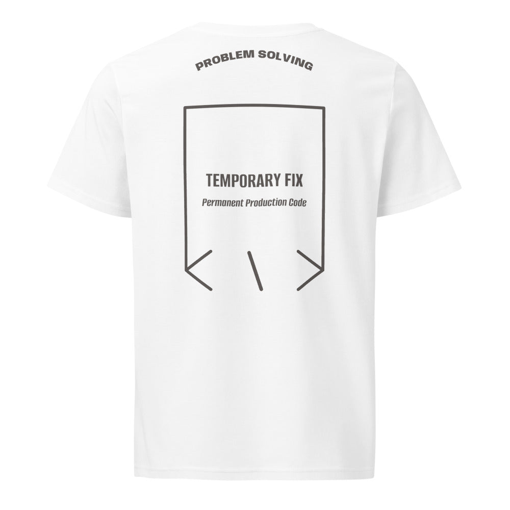 Temporary Fix — White Anthracite back mockup