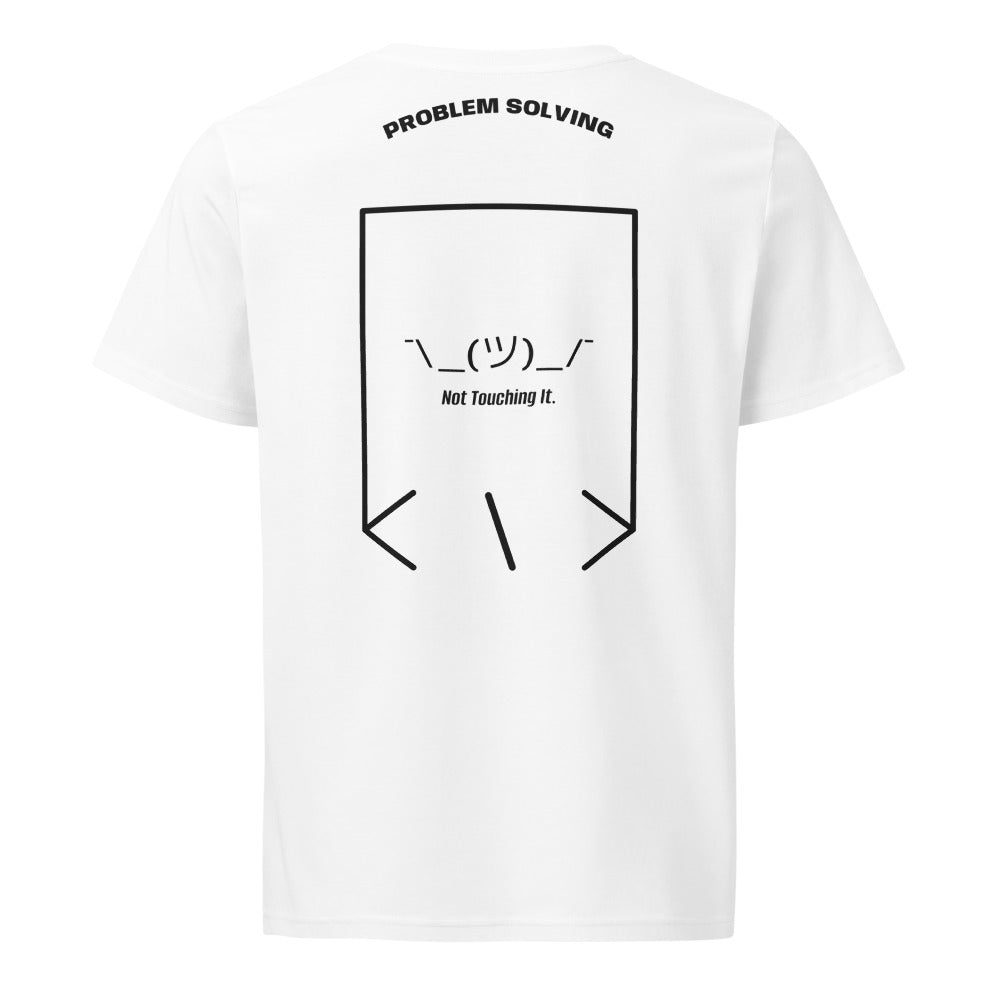 ¯\_(ツ)_/¯ — White Black back mockup