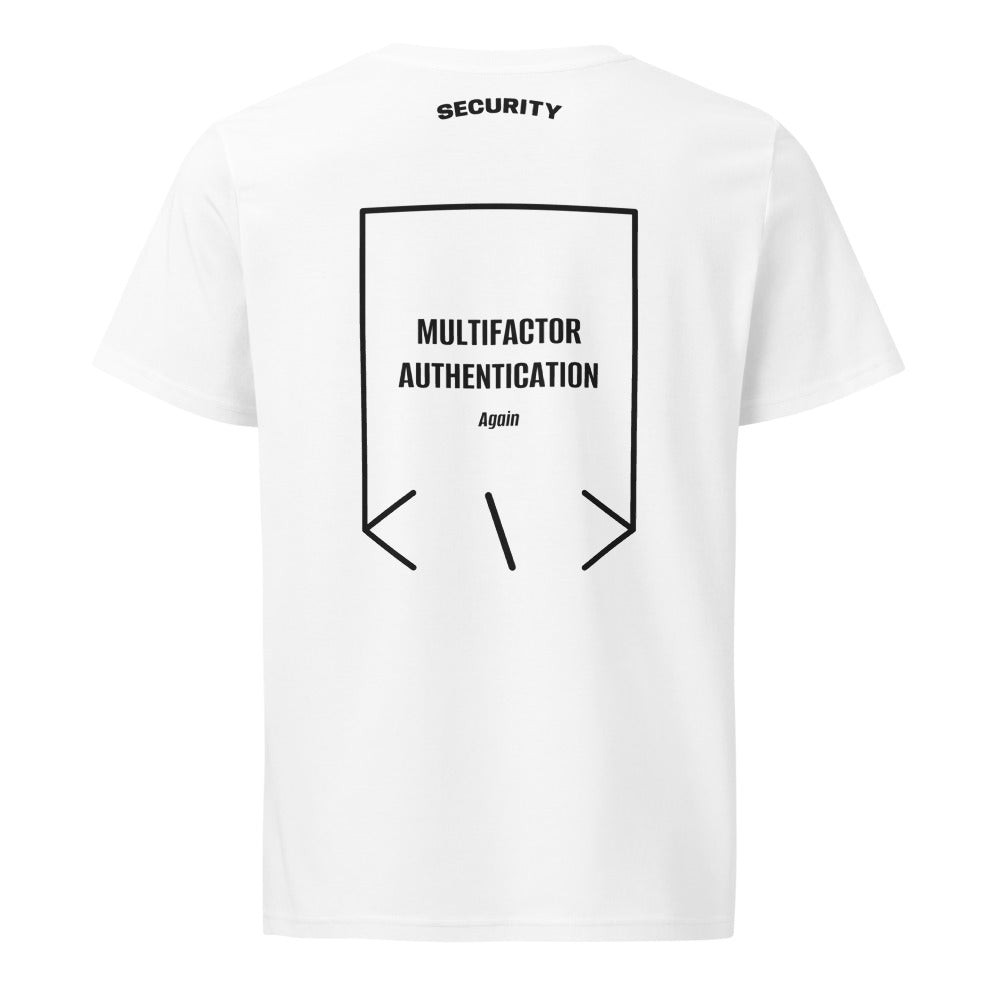 Multifactor Authentication — White Black back mockup