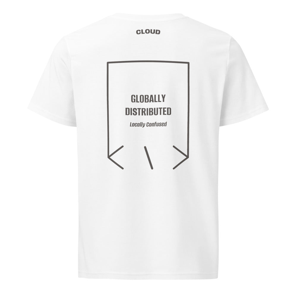 Globally Distributed — White Anthracite back mockup
