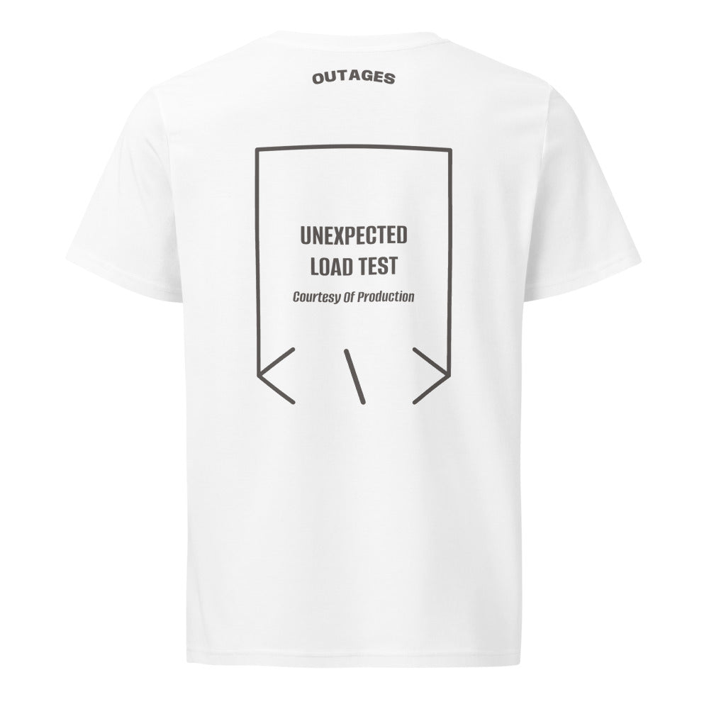Unexpected Load Test — White Anthracite back mockup