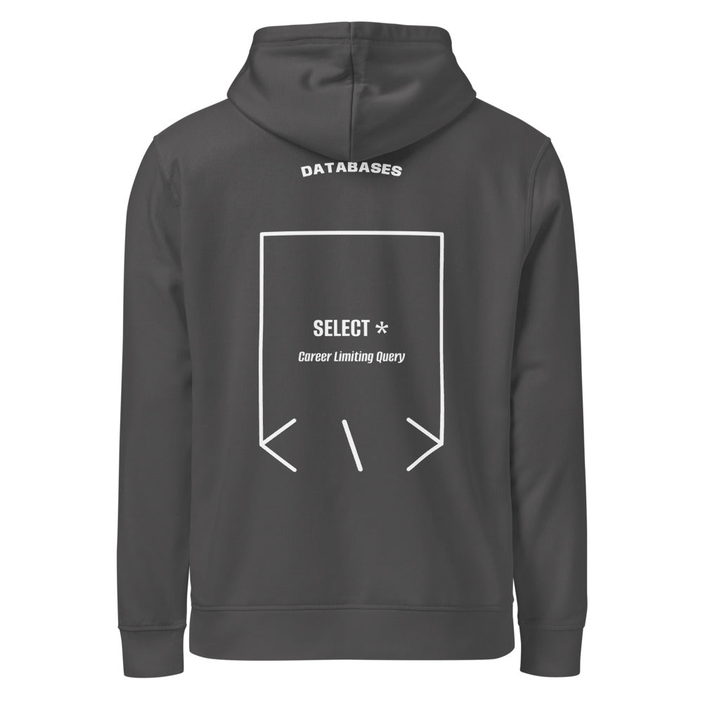 SELECT * — Anthracite White back mockup