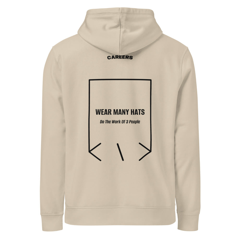 Wear Many Hats — Desert Dust Black back mockup
