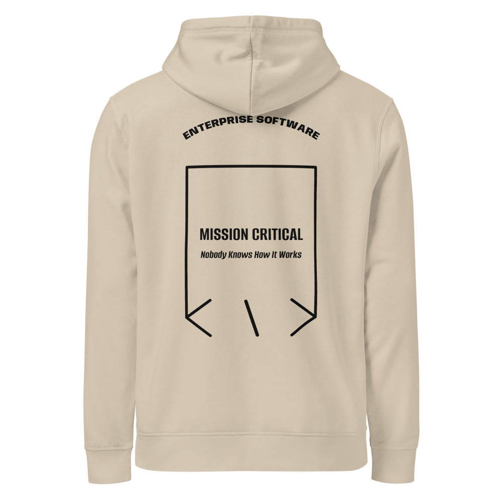 Mission Critical — Desert Dust Black back mockup