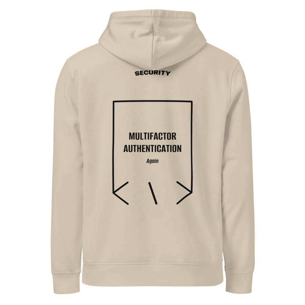 Multifactor Authentication — Desert Dust Black back mockup