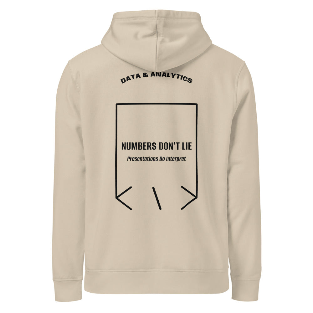 Numbers Don't Lie — Desert Dust Black back mockup