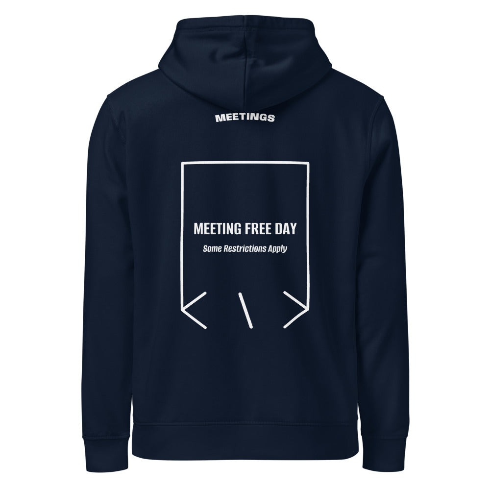 Meeting Free Day — French Navy White back mockup