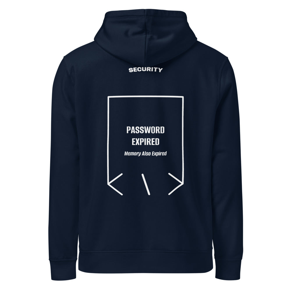 Password Expired — French Navy White back mockup