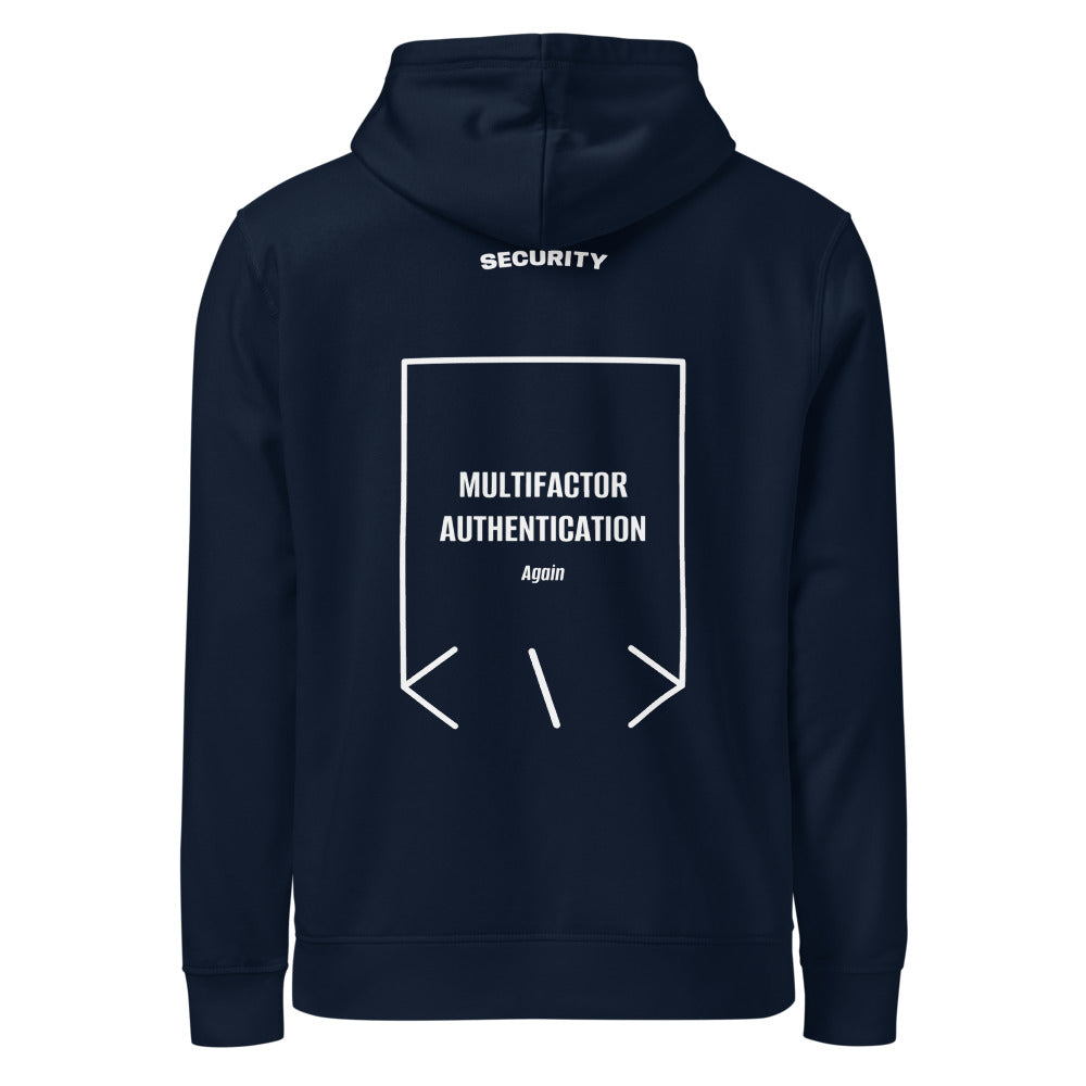Multifactor Authentication — French Navy White back mockup