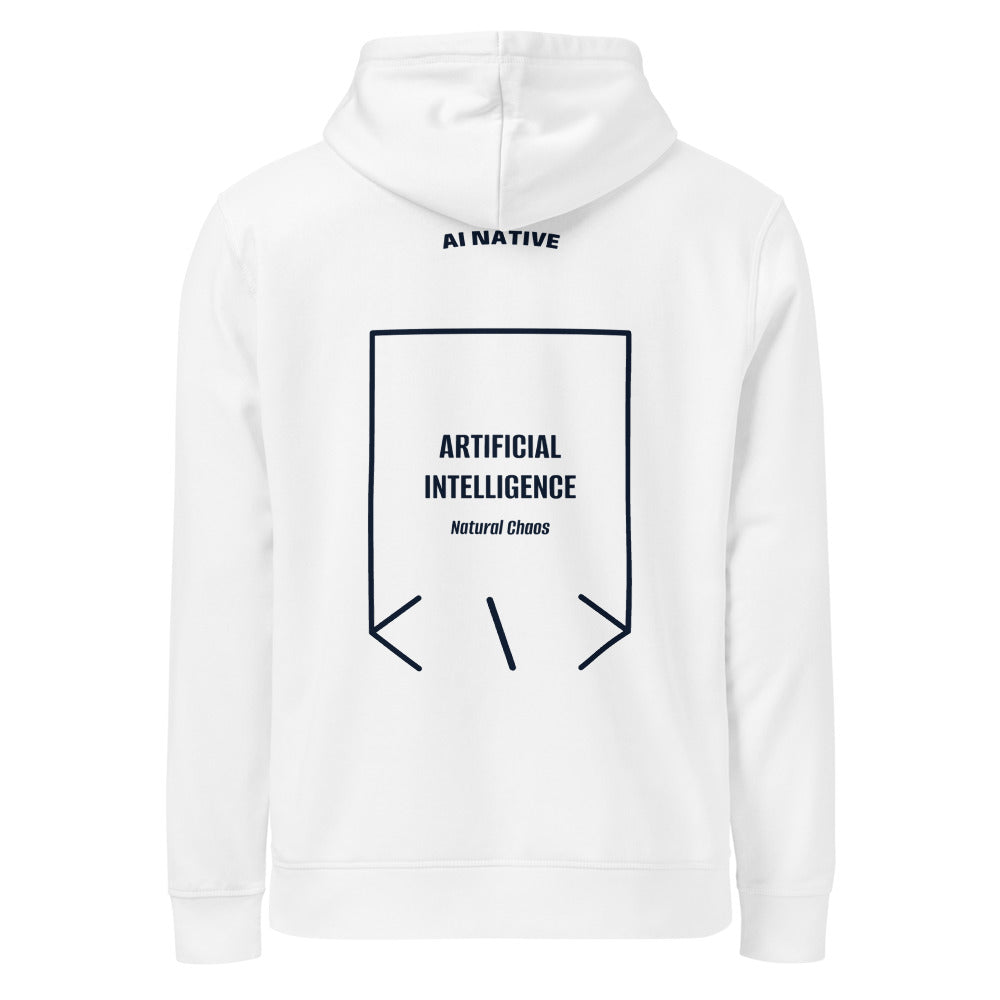 Artificial Intelligence — White French Navy back mockup