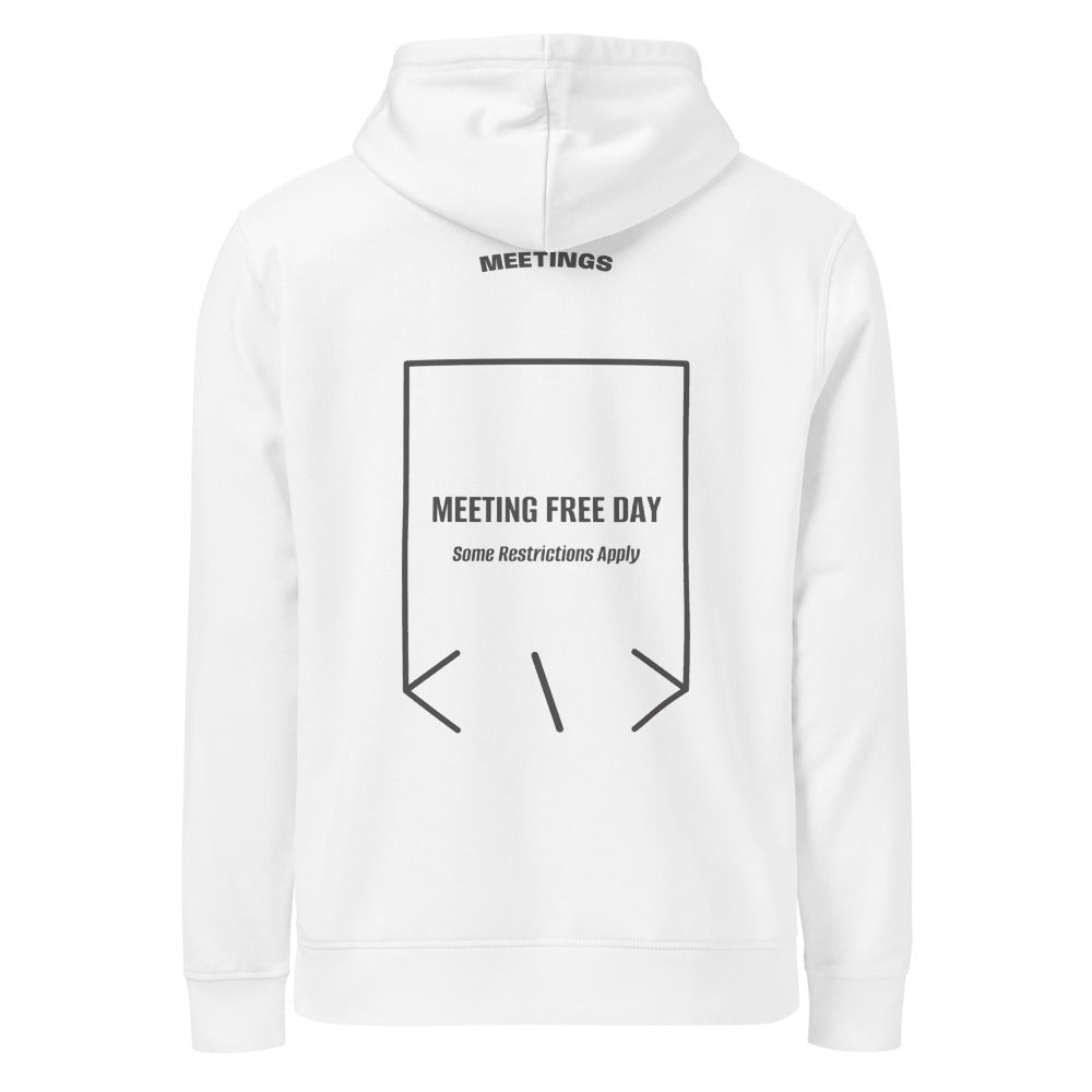 Meeting Free Day — White Anthracite back mockup