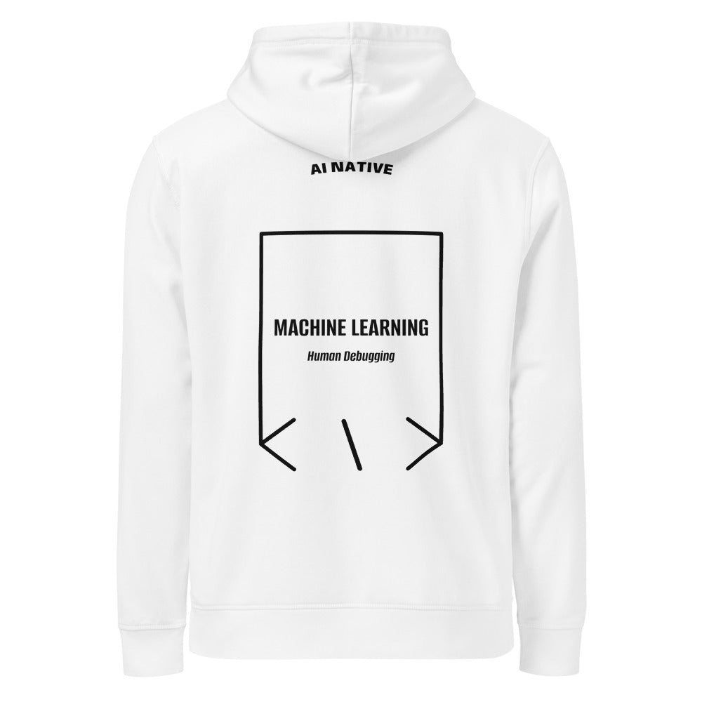 Machine Learning — White Black back mockup