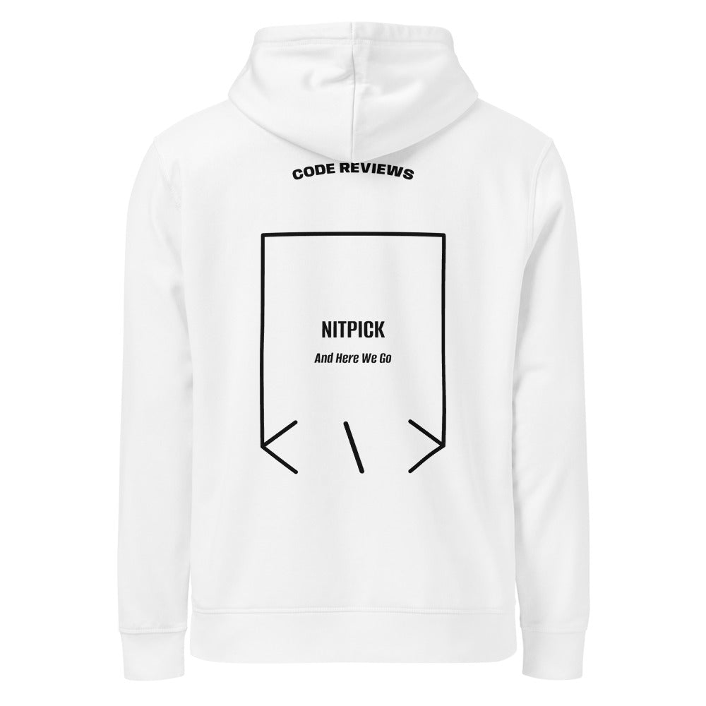 Nitpick — White Black back mockup