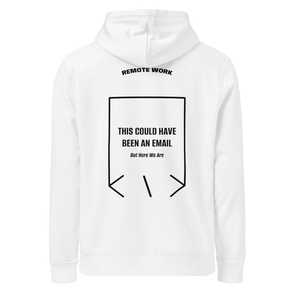 This Could Have Been An Email — White Black back mockup