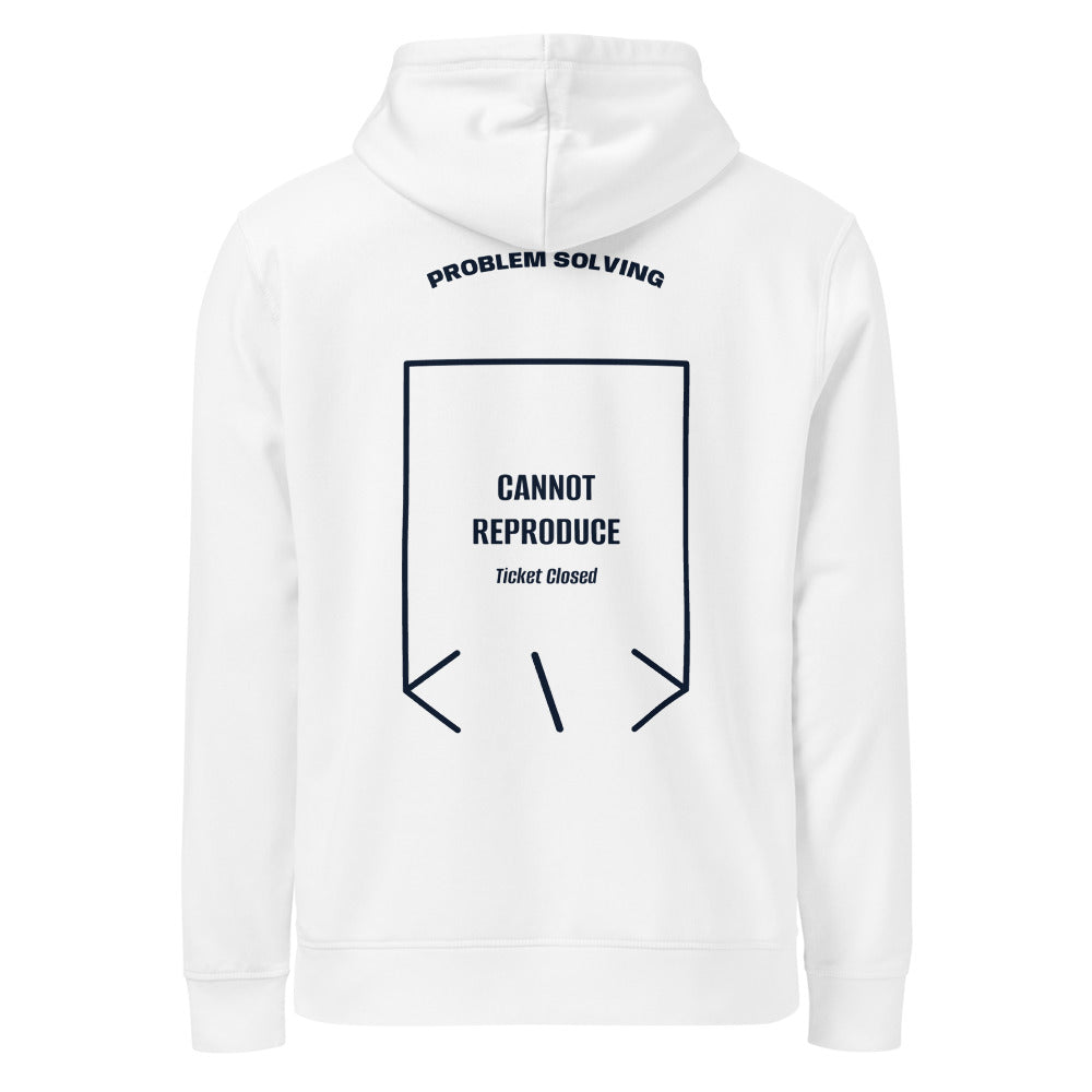 Cannot Reproduce — White French Navy back mockup