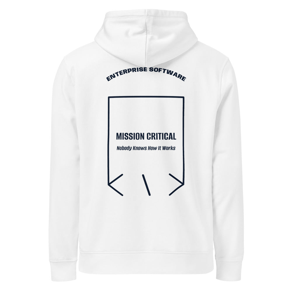 Mission Critical — secondary back mockup