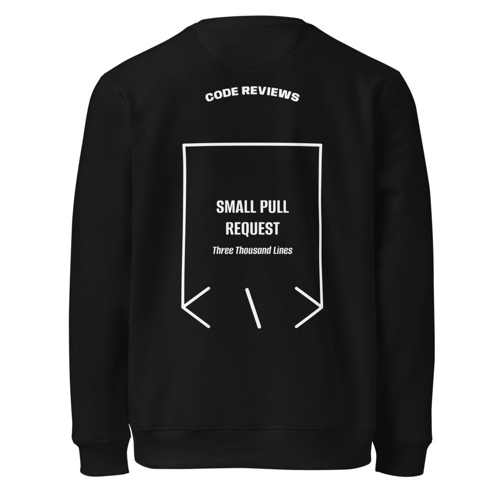 Small Pull Request — secondary back mockup