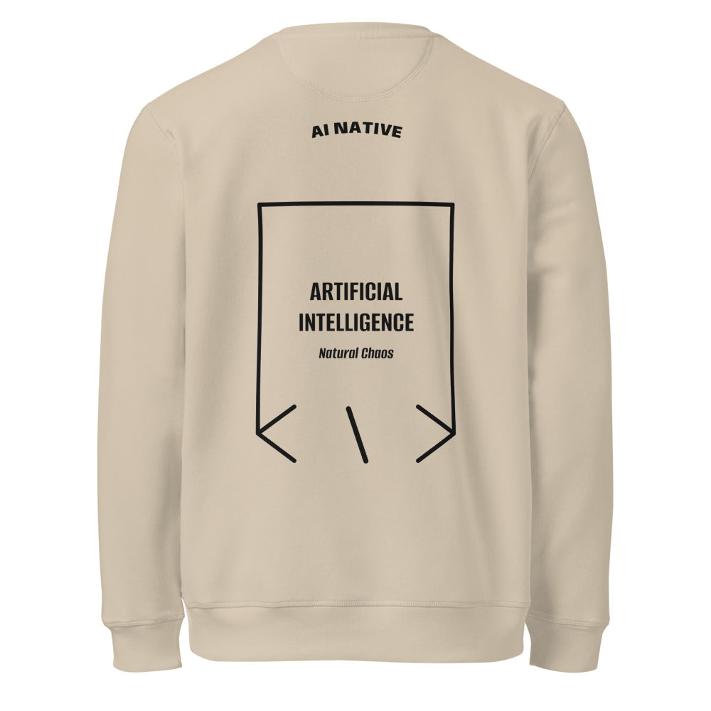 Artificial Intelligence — Desert Dust Black back mockup