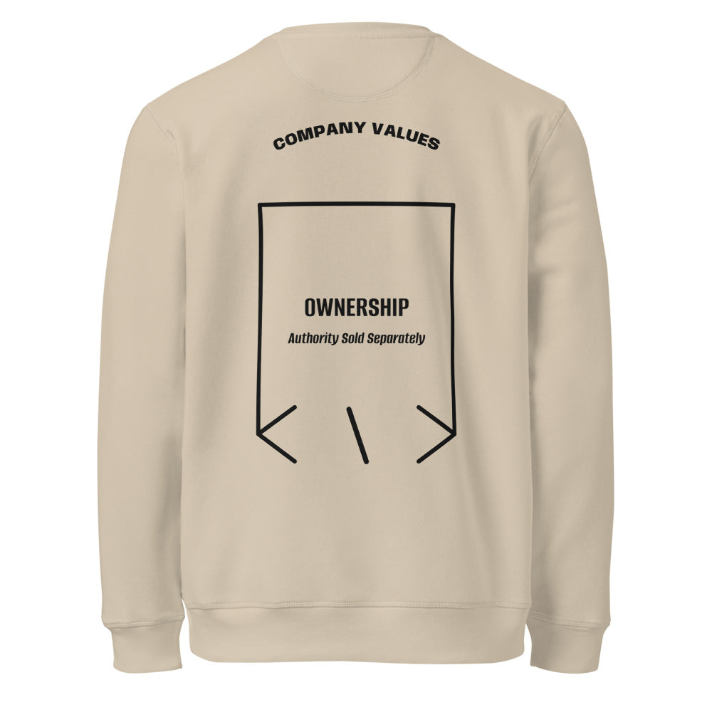 Ownership — secondary back mockup