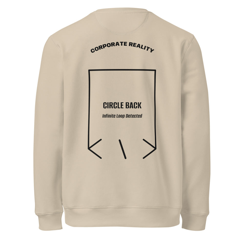 Circle Back — Desert Dust Black back mockup