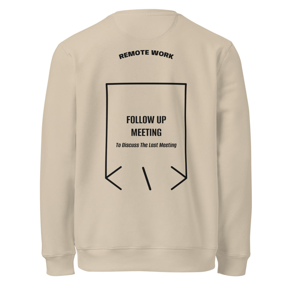 Follow Up Meeting — Desert Dust Black back mockup
