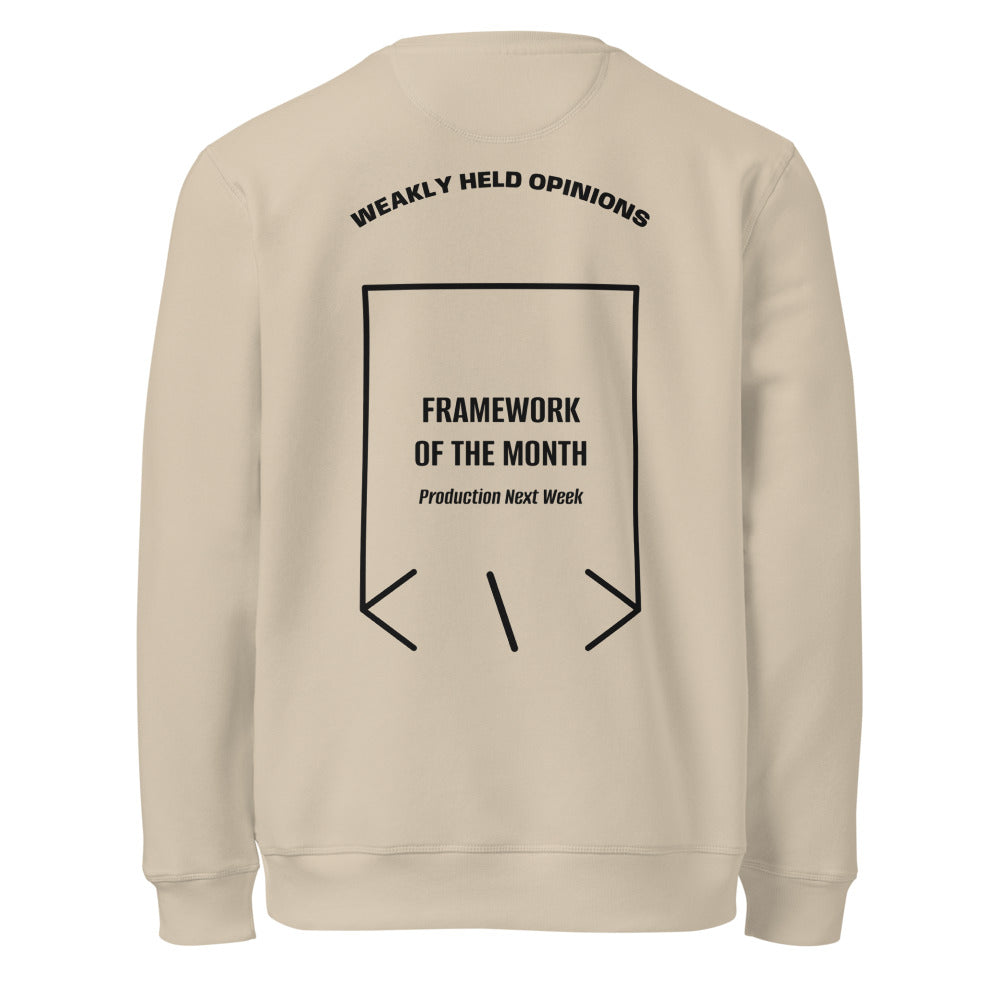 Framework Of The Month — Desert Dust Black back mockup