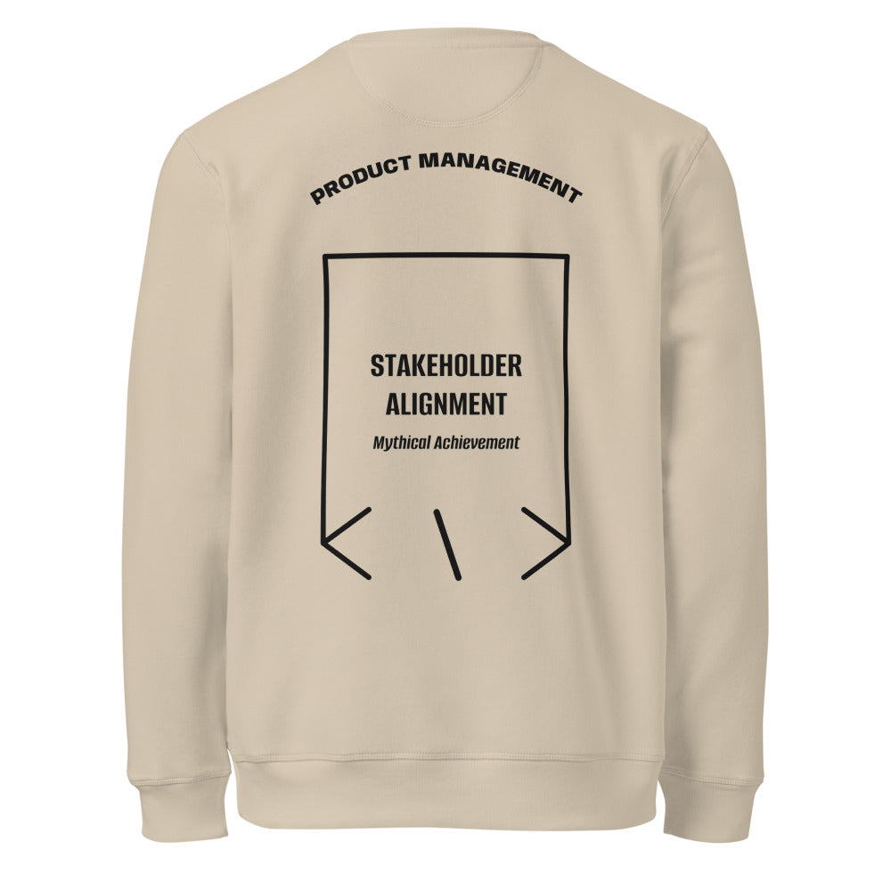 Stakeholder Alignment — Desert Dust Black back mockup