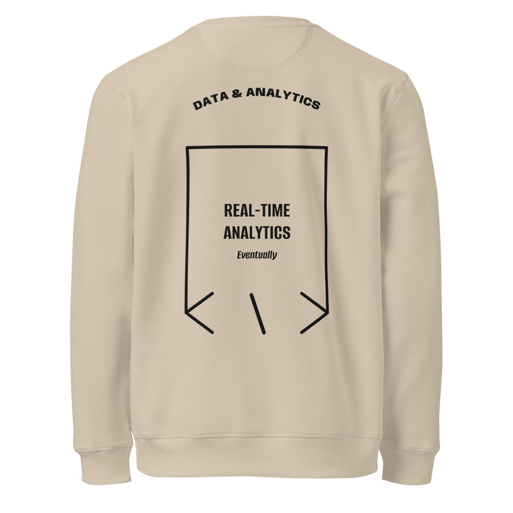 Real-Time Analytics — Desert Dust Black back mockup