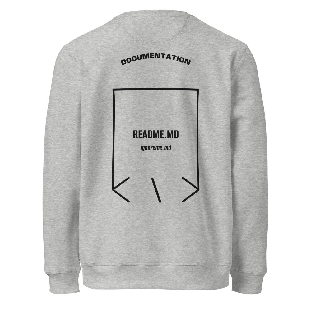Readme.md — Heather Grey Black back mockup