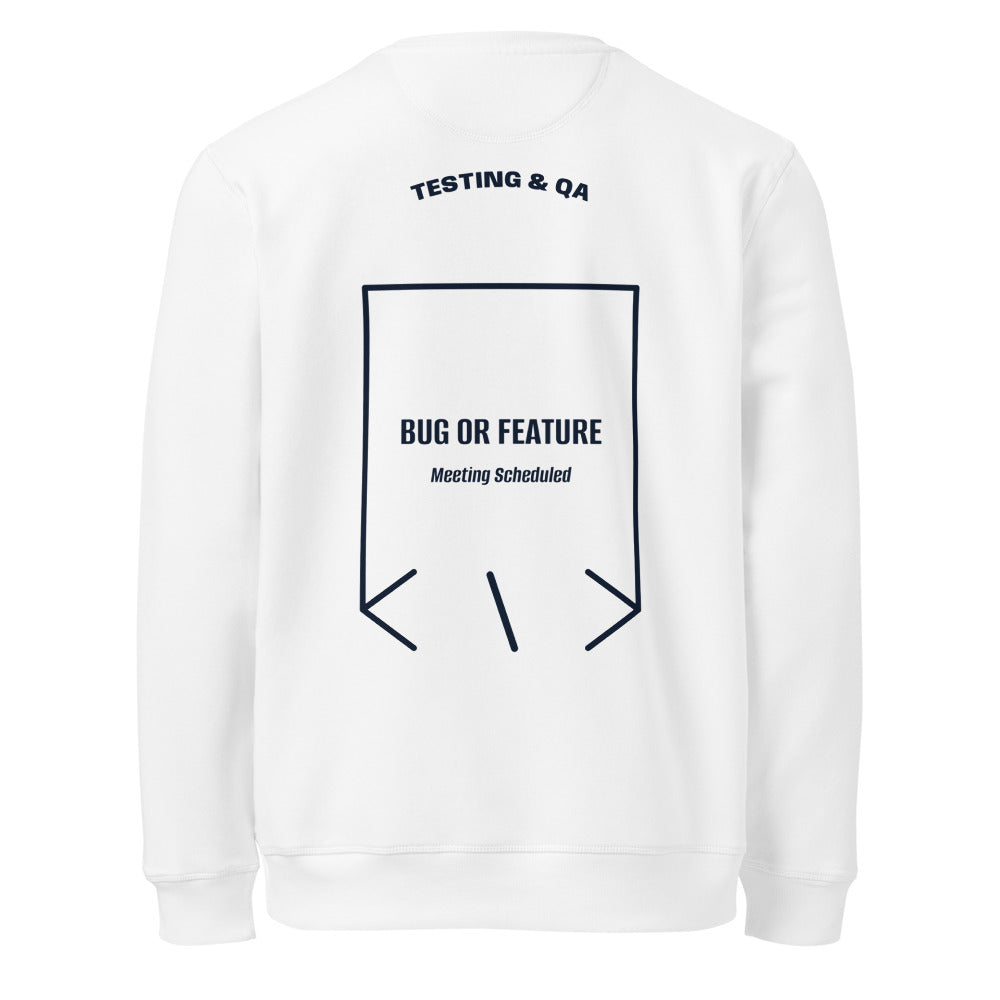 Bug Or Feature — secondary back mockup